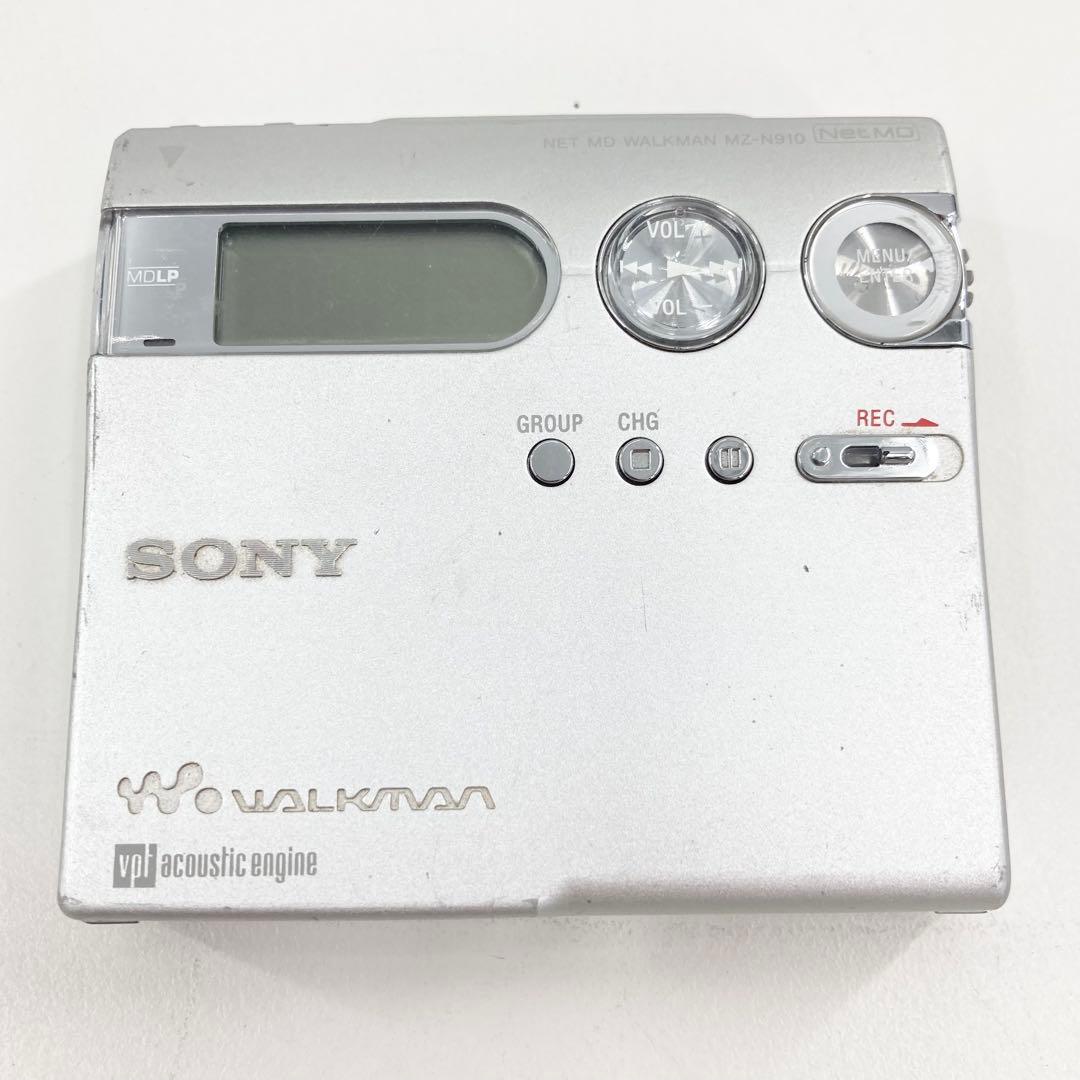 SONY MDウォークマン MZ-N910 本体 箱あり 付属品多数 動作品