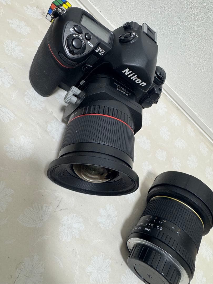 ニコンNikon F6 レンズ2個(動作確認)