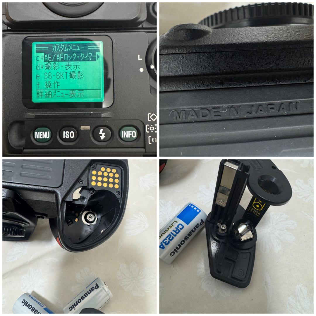 ニコンNikon F6 レンズ2個(動作確認)