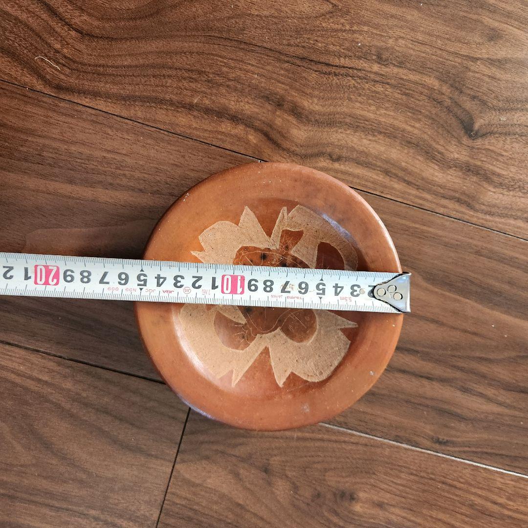 インドネシア　バリ島　ロンボク焼　４枚セット