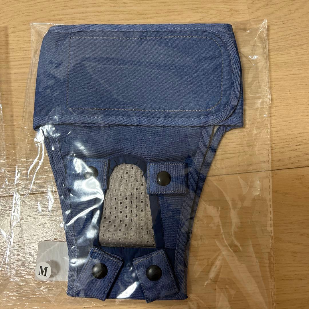 うんコロキャッチMサイズ ネイビー 3枚　パット・ビニール袋付き