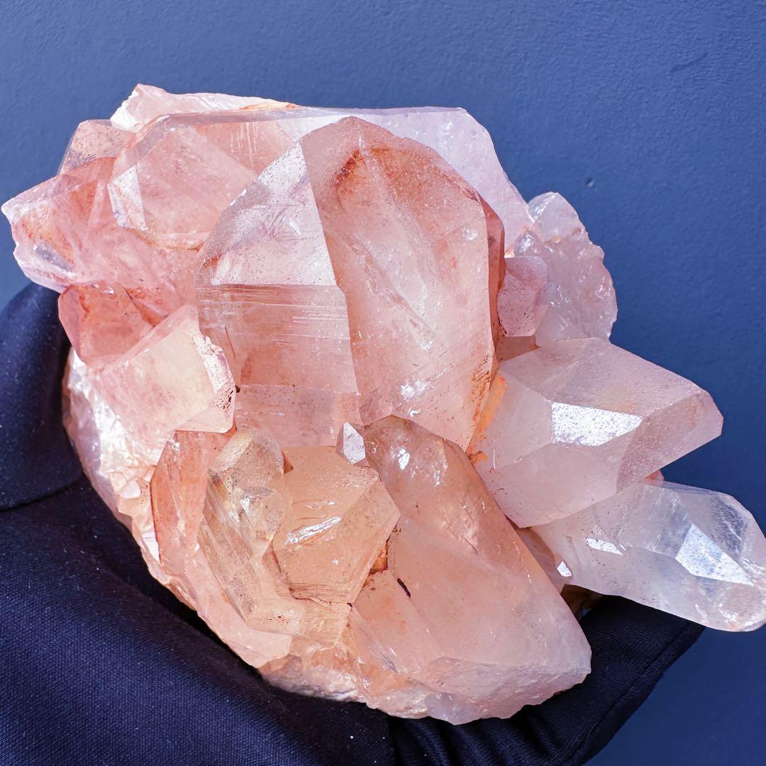 希少❗️超綺麗♡キラキラ☆超強いパワー ピンク ヒマラヤクラスター天然石A1424