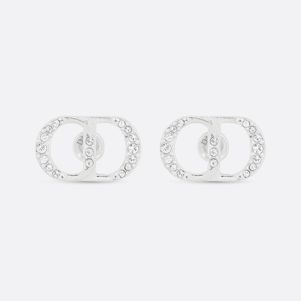 美品 正規品 DIOR CD Icon ピアス ペア両耳 メンズ シルバー925