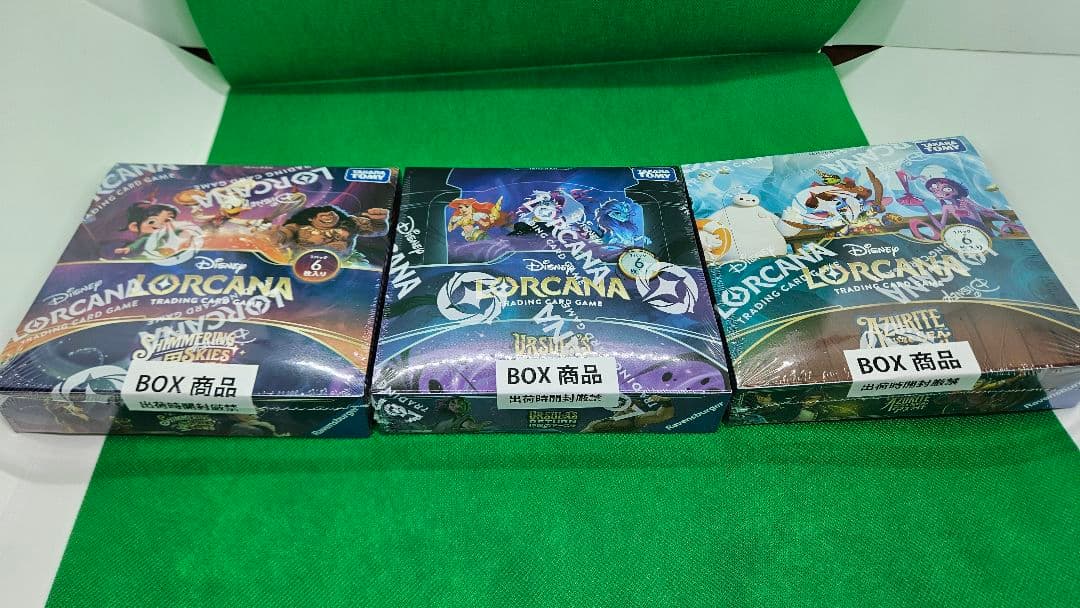 ディズニーロルカナ　Disney Lorcana 6ボックスセット