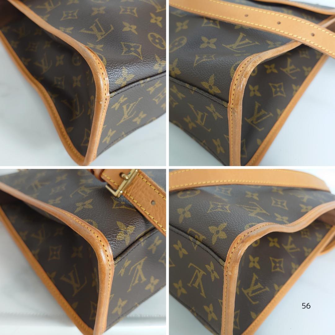 ルイヴィトン モノグラム ベルエア ビジネスバッグ ショルダー ブリーフケース