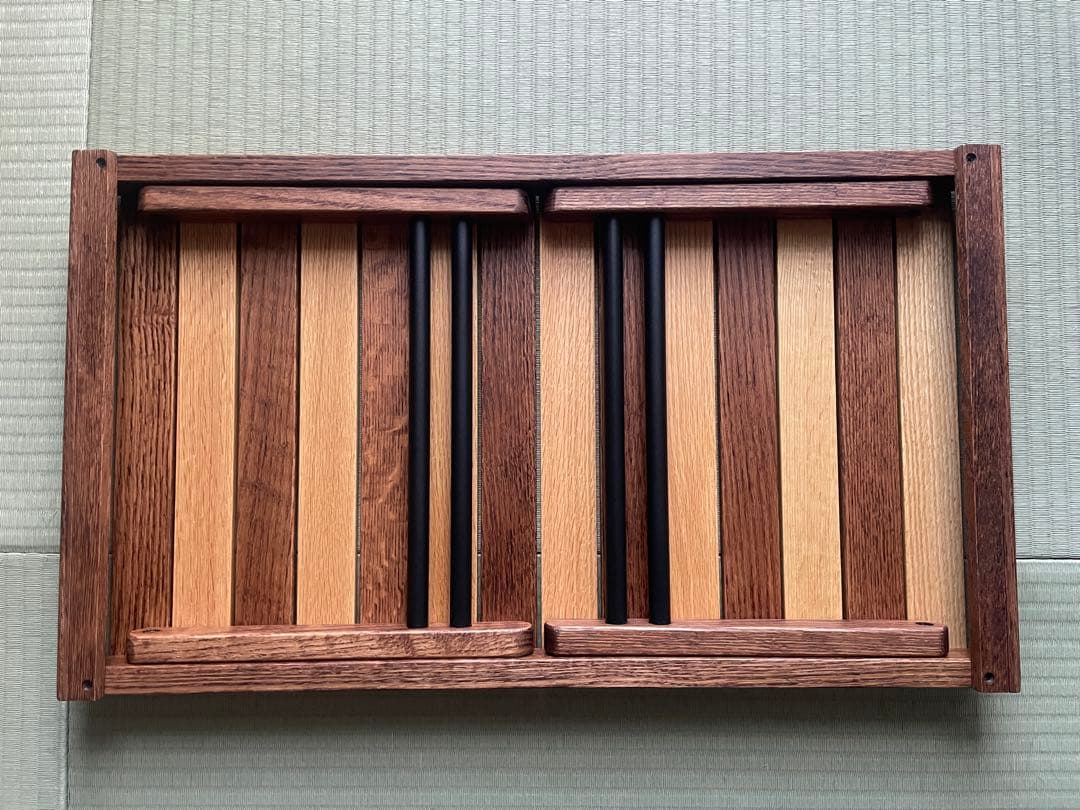 ブラックデザイン　ハレテーブル　ツリー２枚セット　収納バッグ付き