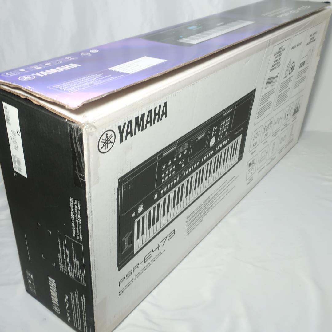 YAMAHA PSR-E473 キーボード 2022年製 楽器ケース付 61鍵