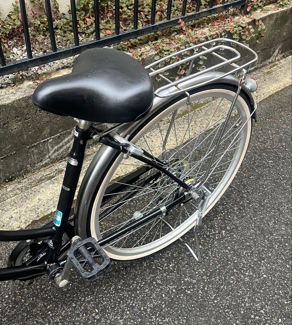 新車購入から使用少なめ　27インチ　自転車　ママチャリ　大阪　発送不可