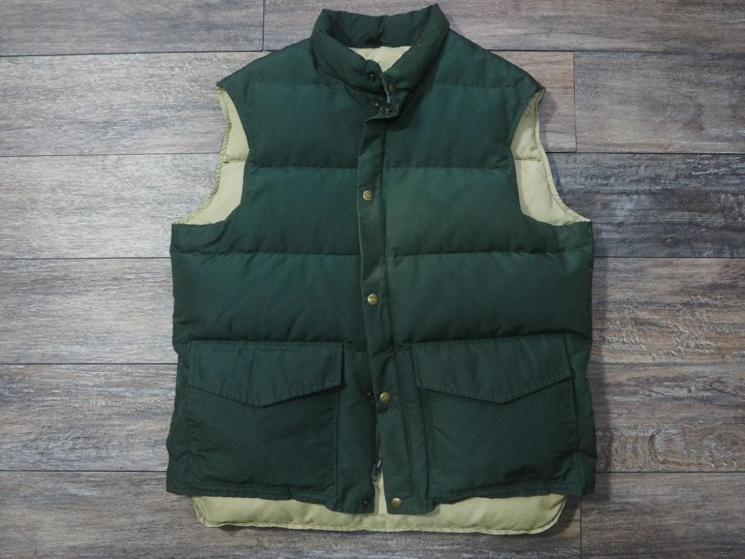 nao様　80s ビンテージ Woolrich ダウンベスト L