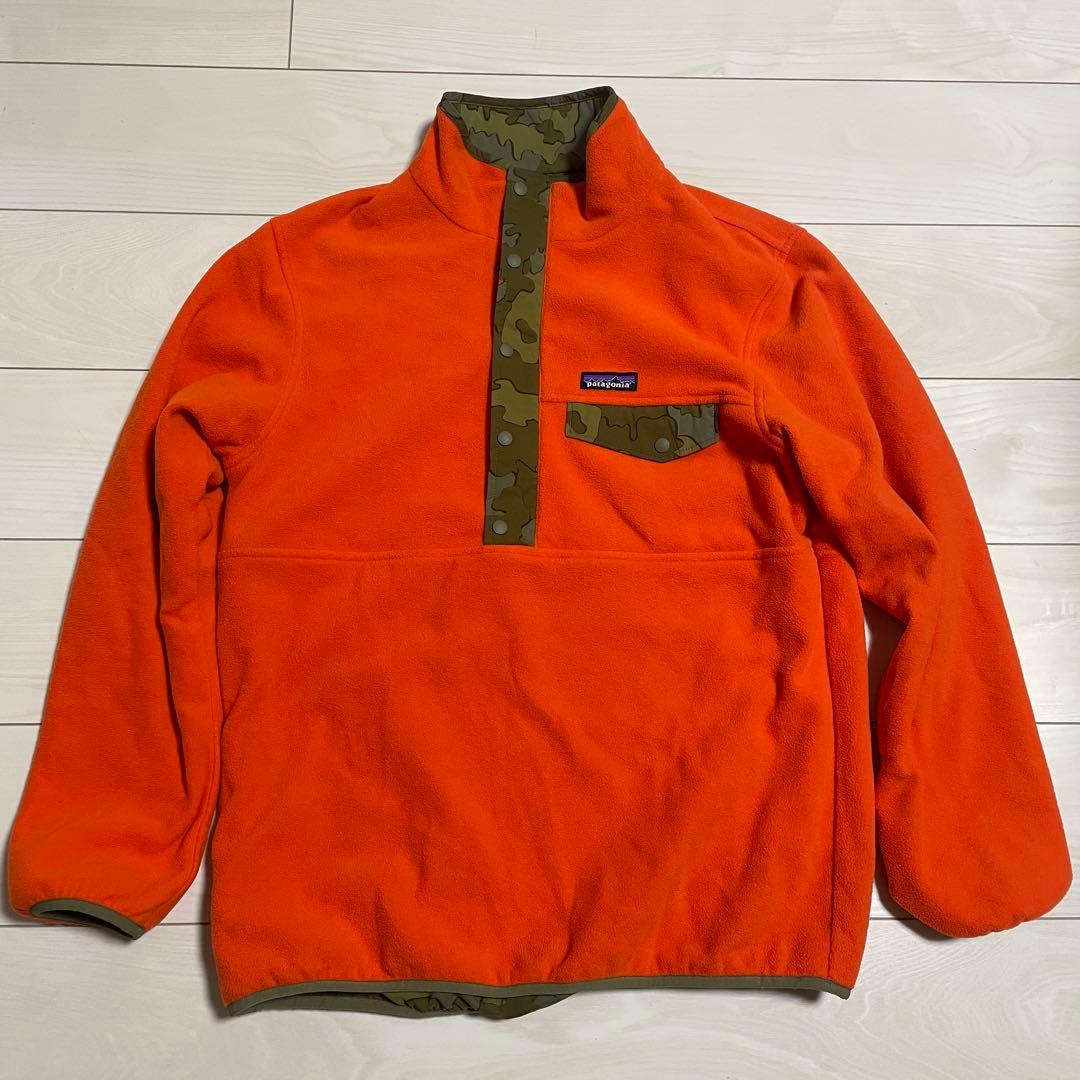 パタゴニア　リバーシブルスナップＴプルオーバー