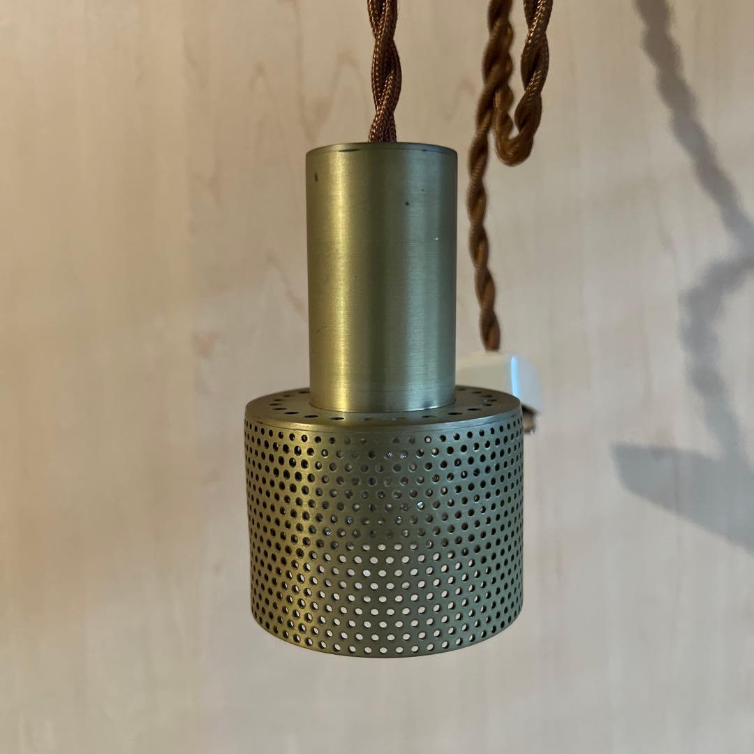 KITA WORKS キタワークス 真鍮パンチングライト ペンダントライト