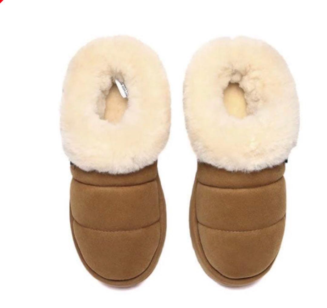 UGG エクスプレス　ムートンブーツ　EU37 22〜22.5cm向け