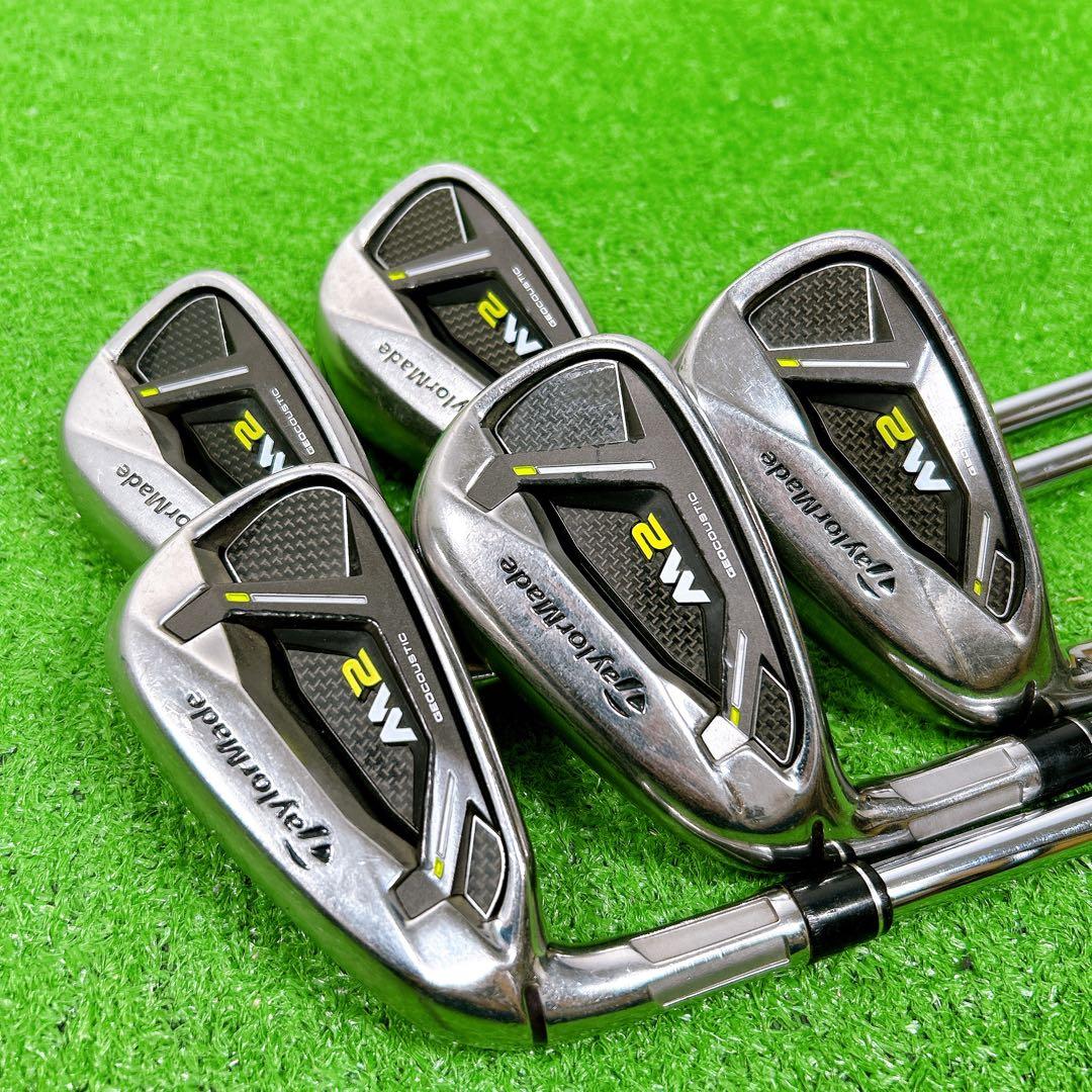 【左利き レフティ】テーラーメイド M2 メンズアイアン 5本 S 初心者 男性