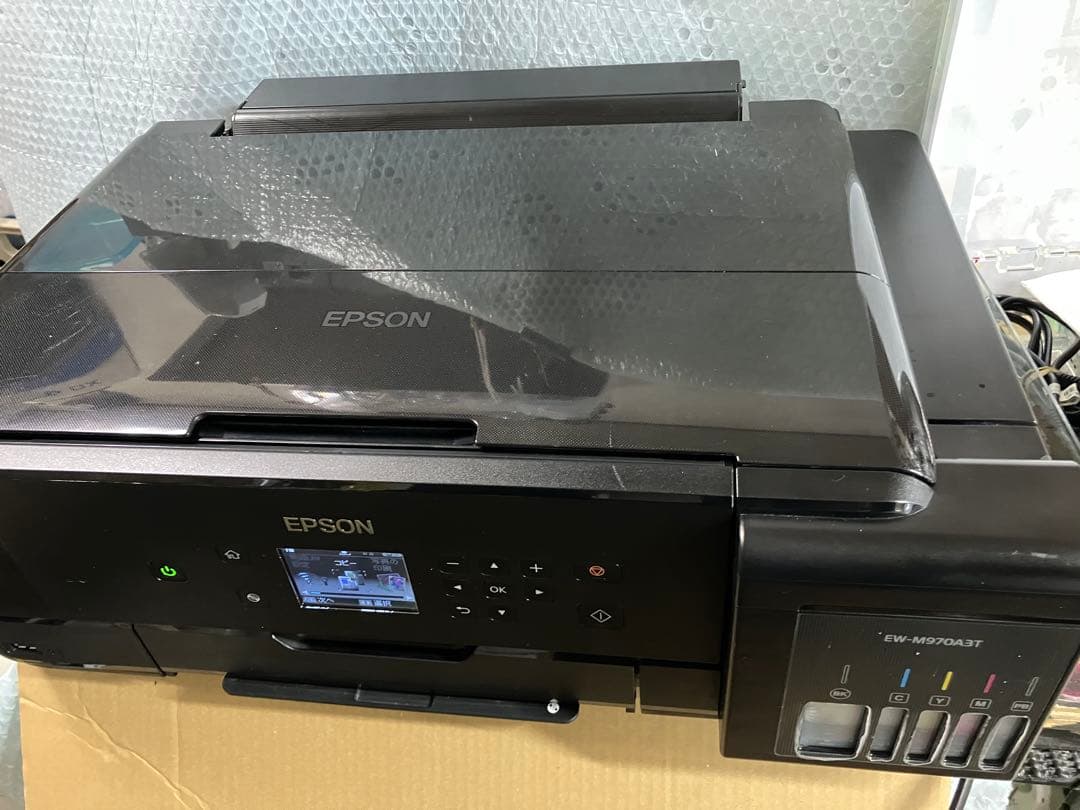 EPSON エコタンク搭載複合機EW-M970A3T総使用枚数649 訳あり