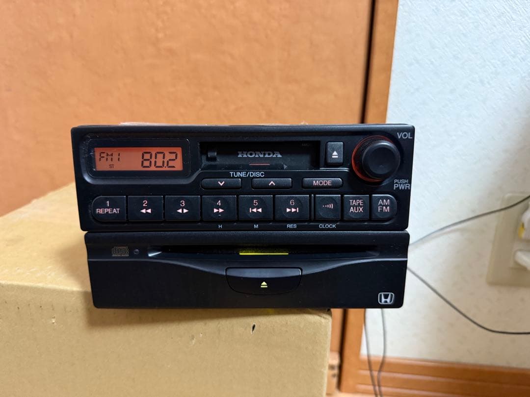 ホンダ　シビックタイプR EK9 カセット　CDプレーヤー　激レア　動作確認済