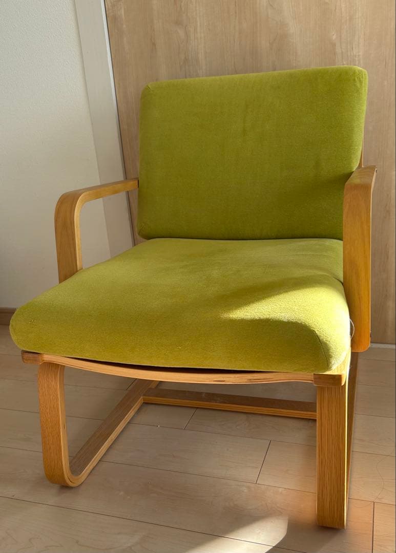 無印　リビングでもダイニングでもつかえるソファチェア