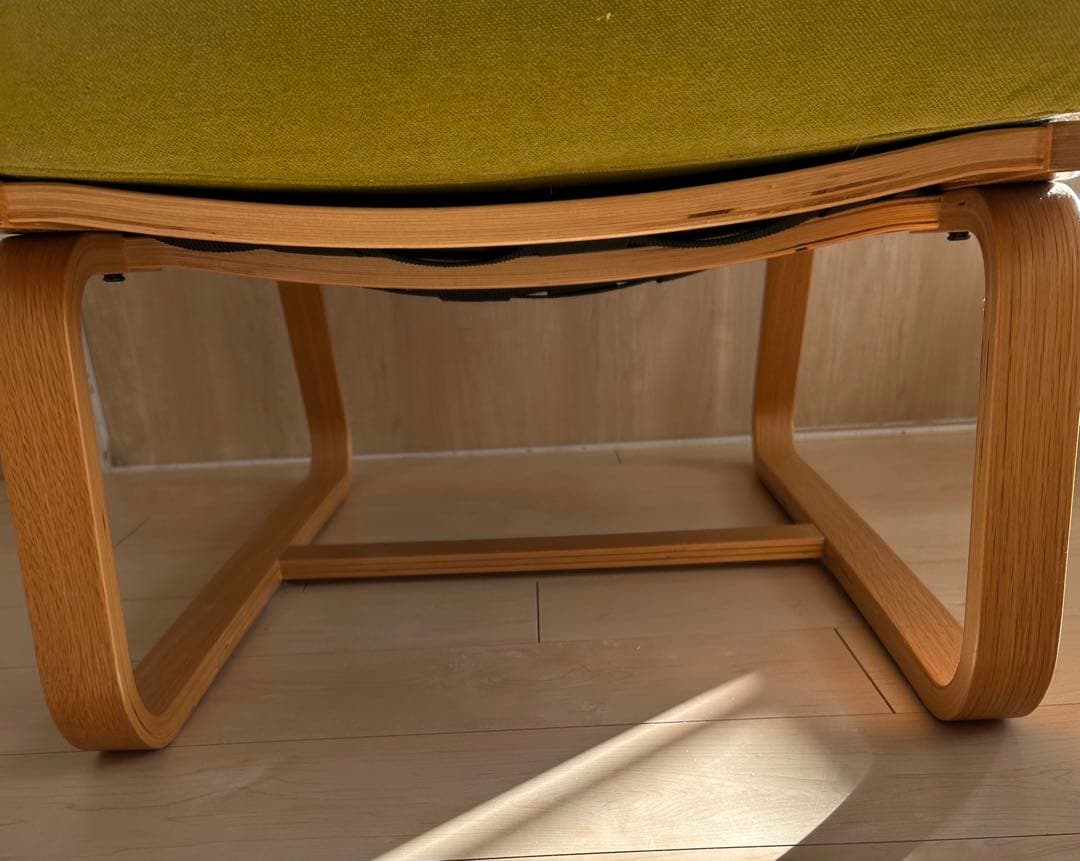 無印　リビングでもダイニングでもつかえるソファチェア