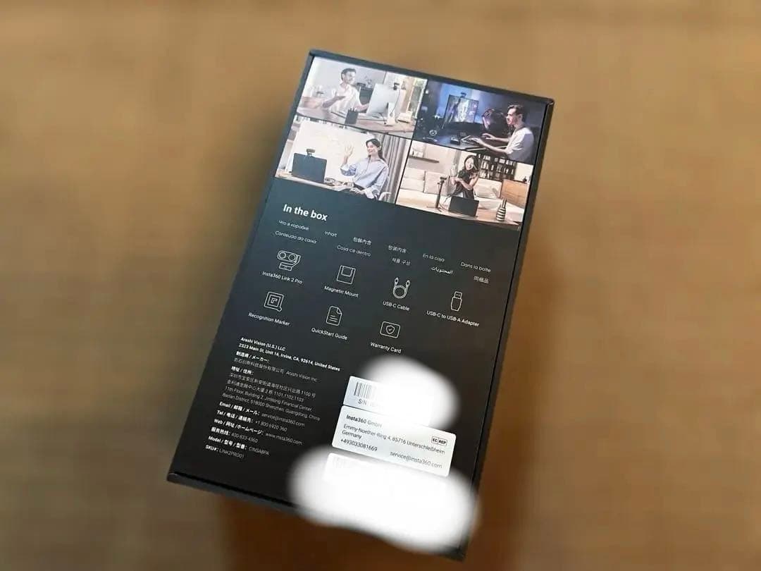 Webカメラ Insta360 Link2 Pro