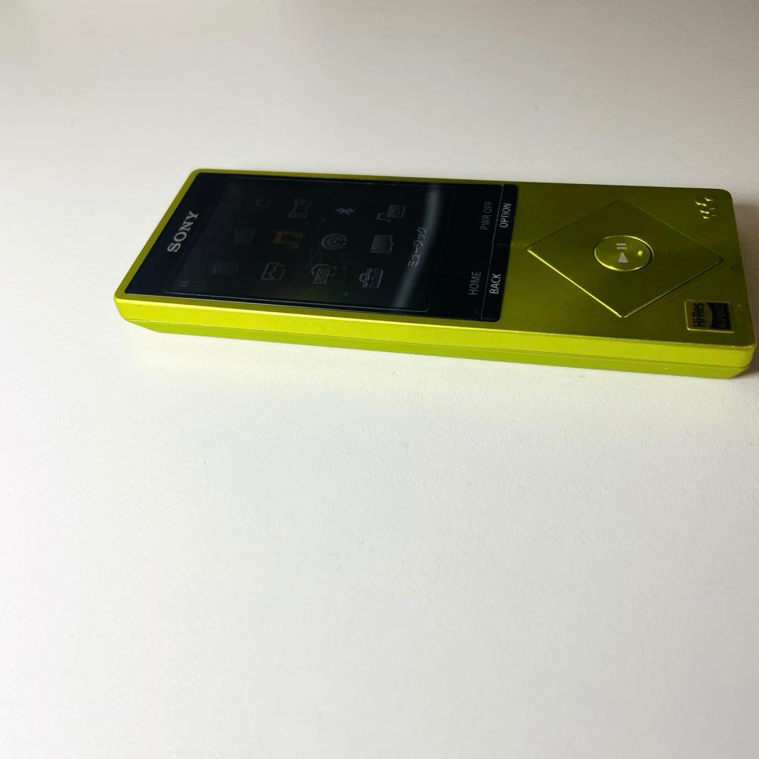 【美品】　ソニー　ウォークマン　NW-A25 16GB ライムイエロー