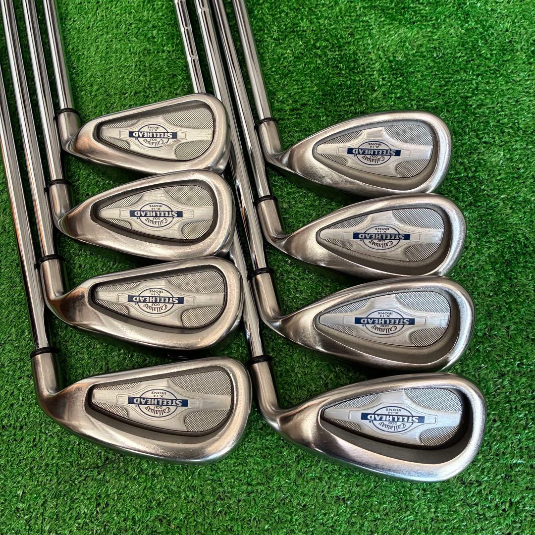 メンズゴルフクラブセット（Cleveland, Callawa他）