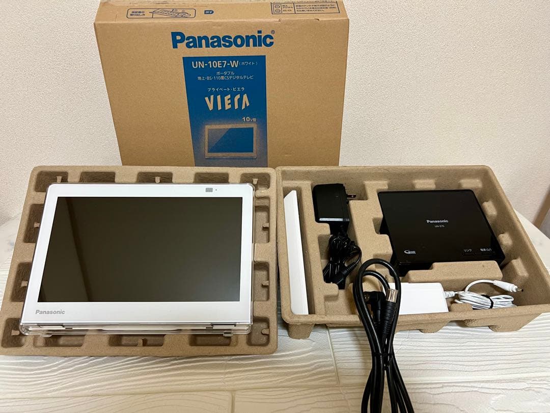 2.5h超視聴可！パナソニックプライベートビエラ UN-10E7 2017年製