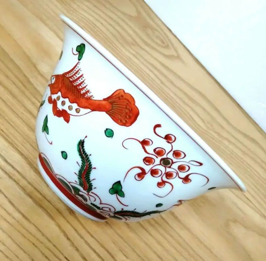 ☆ 須田 菁華 九谷焼 魚藻文鉢