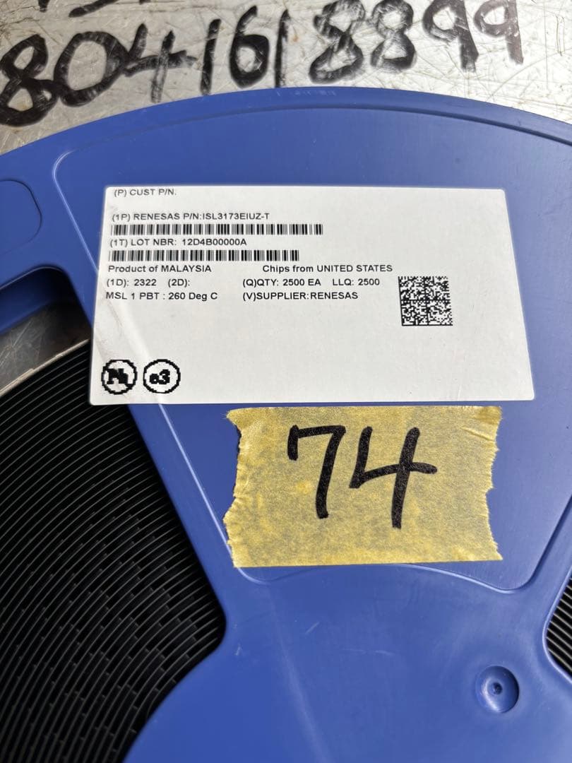 約400g。ISL3173EIUZ-T Renesas 。新品未使用。長期保管品