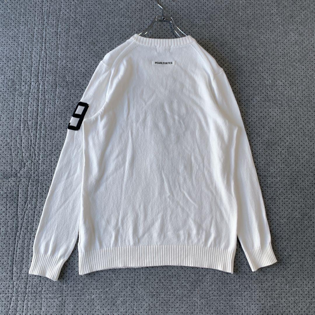 良品 パーリーゲイツ スポンジボブ コラボ ニット セーター ゴルフウェア 限定