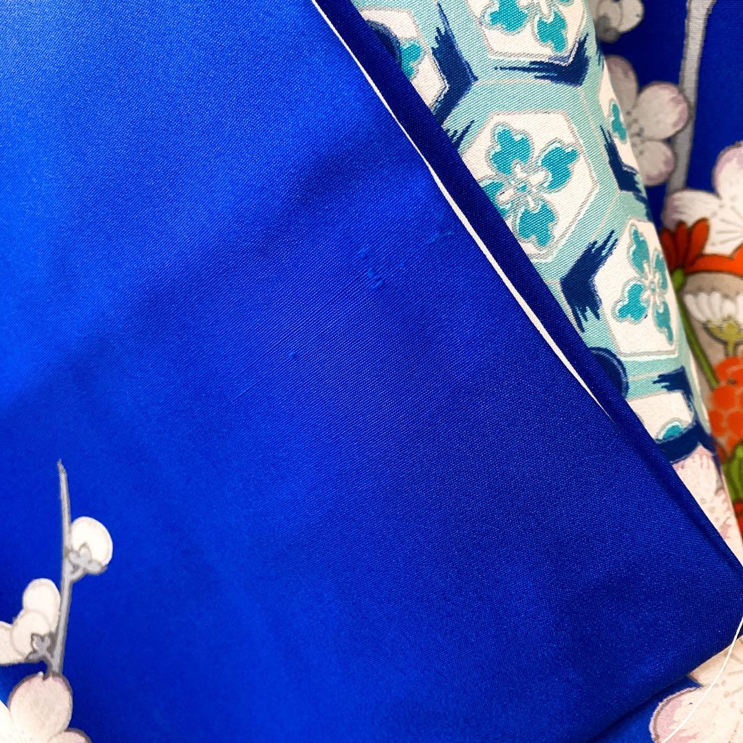 ◎mk-919　七五三　振袖　着物　女の子　御祝い着　金駒刺繍　10-23