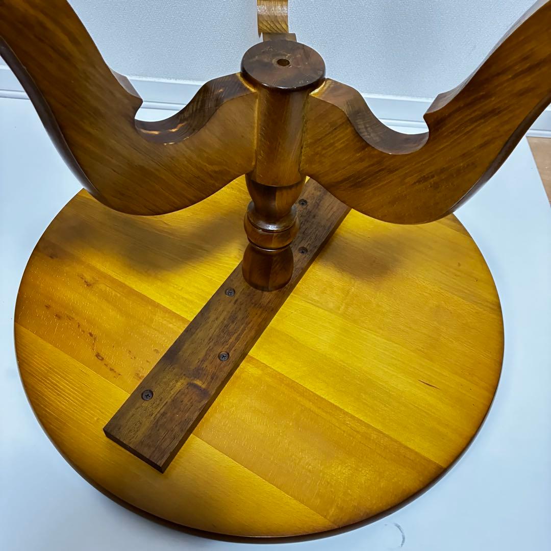 アンティーク　ラウンドテーブル　サイドテーブル　ダイニングテーブル