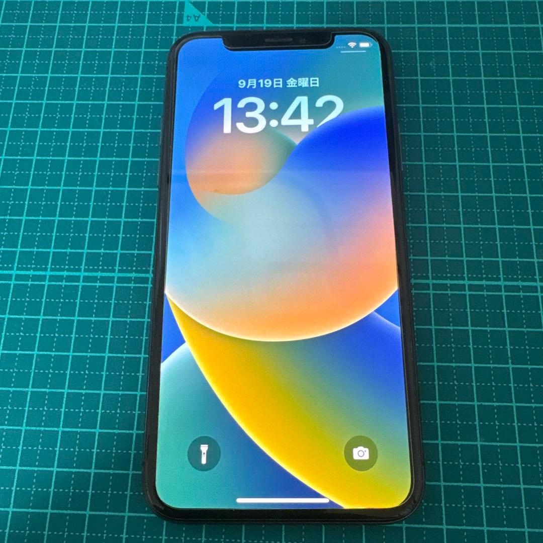 iPhoneX 64GB スペースグレイ