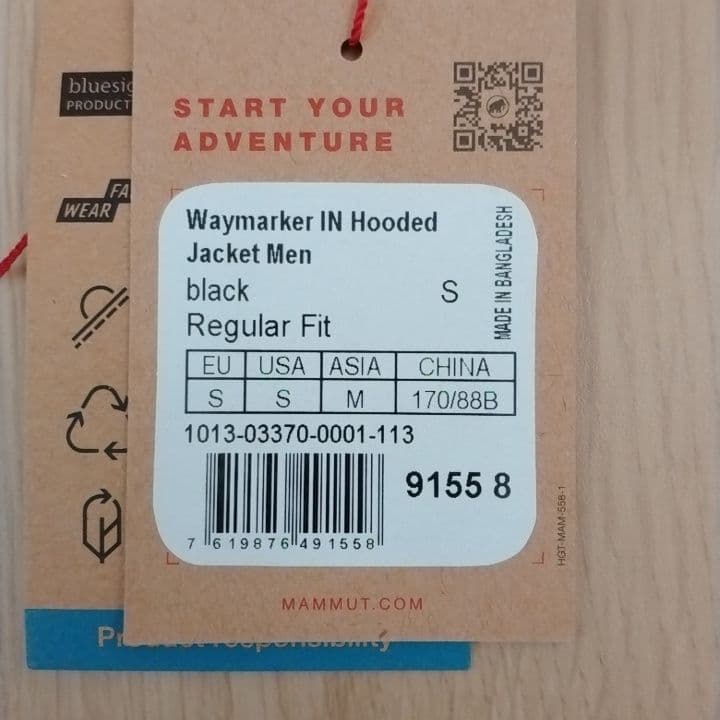 MAMMUT 黒 ダウンジャケット