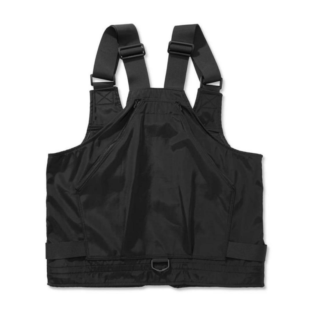 2way タクティカルベスト　バッグ マルチポケット　軽量作業着　釣り　撮影　黒