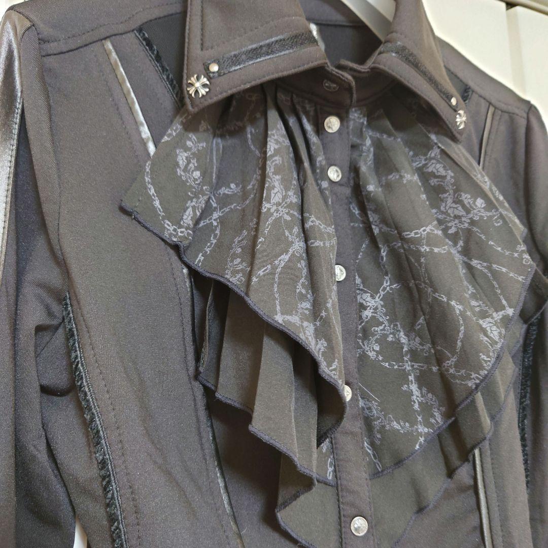 OzzOn OzzCroce ゴシック フィッシュテールブラウス