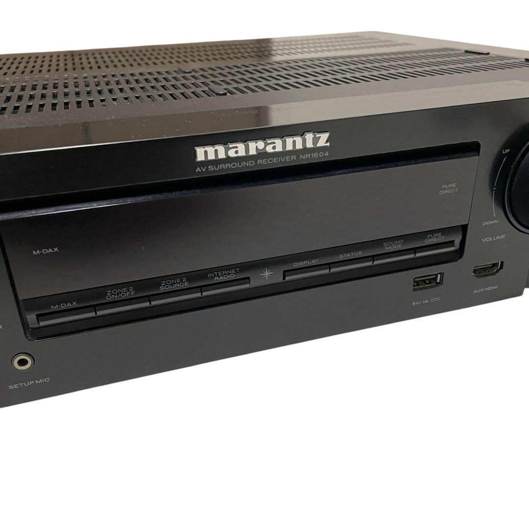 【美品】Marantz NR1604 AVアンプ 本体 リモコン付き
