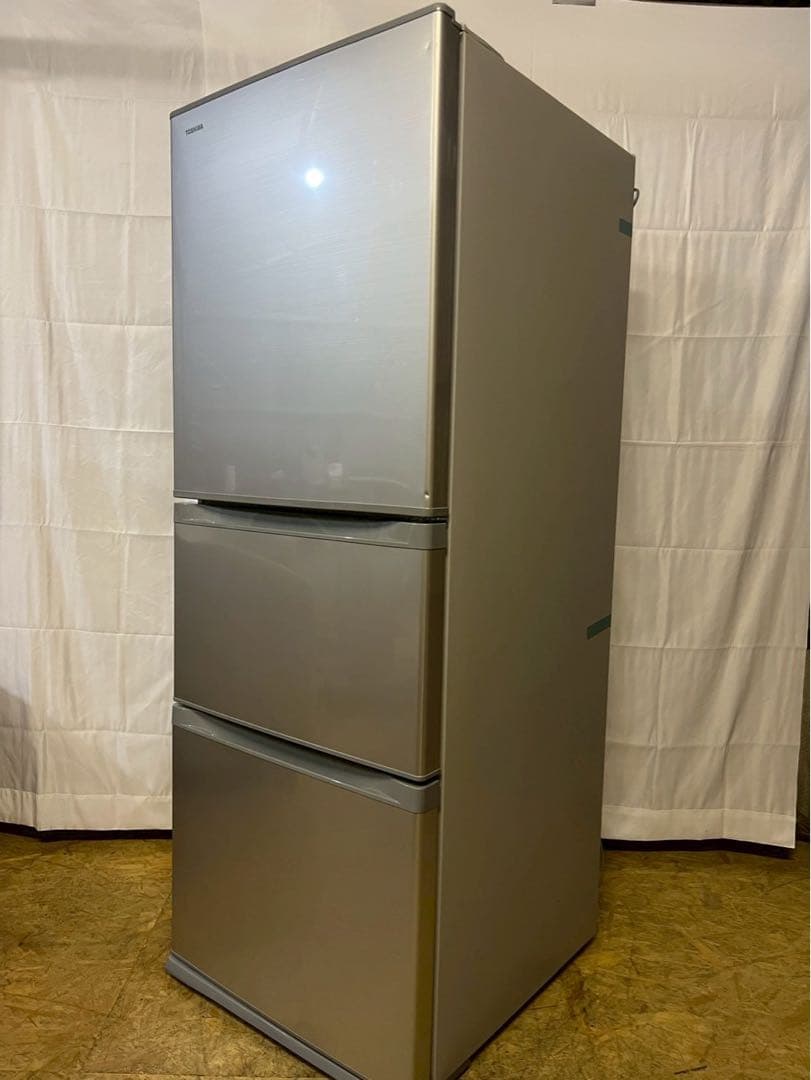 東芝 冷蔵庫 GR-S33S (S) 2020年製 330L 右開き