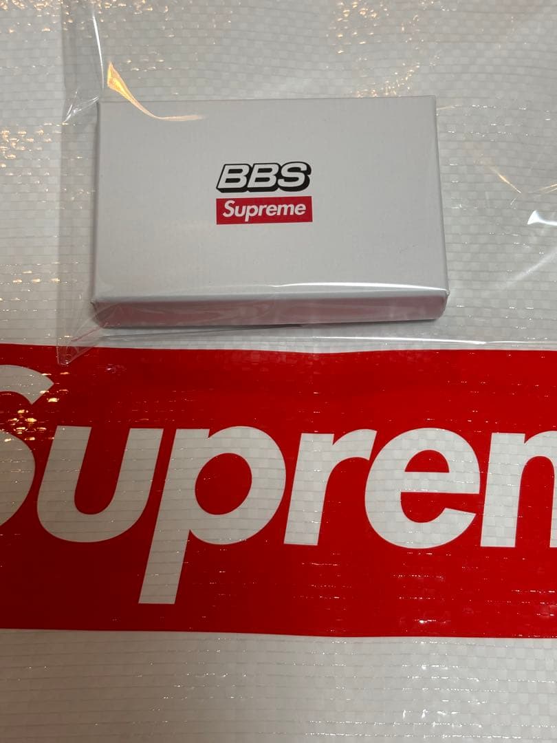 最安値　Supreme x BBS RS Rim Keychain Silver