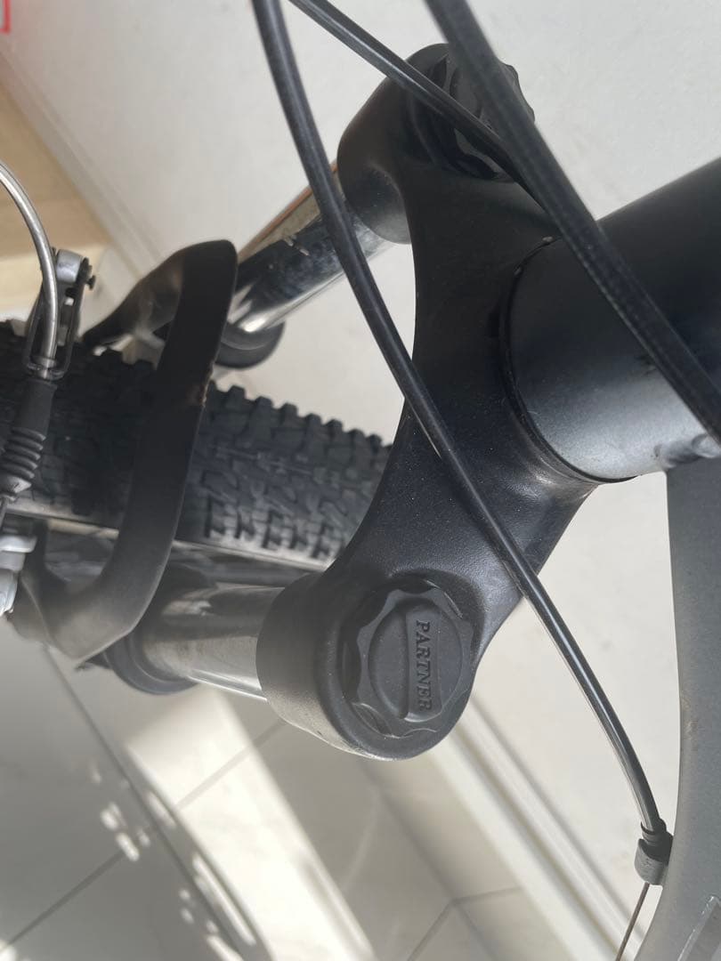 ジャンク　引き取り限定　自転車　splendide グレー　27 KENDA