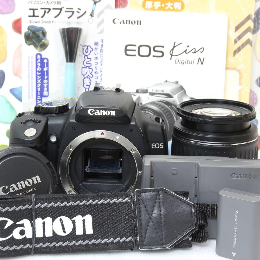 ♥︎◇Canon KISS N ◇レンズキット ◇おすすめカメラ♪ ◇説明書付き♪