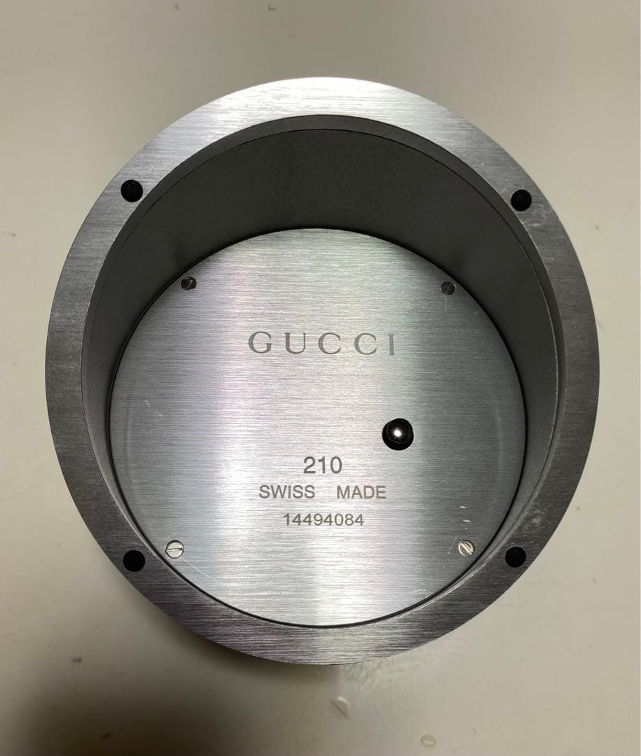 グッチ◆GUCCI◆置き時計◆シマ◆YC210007◆シェリーライン◆未使用品