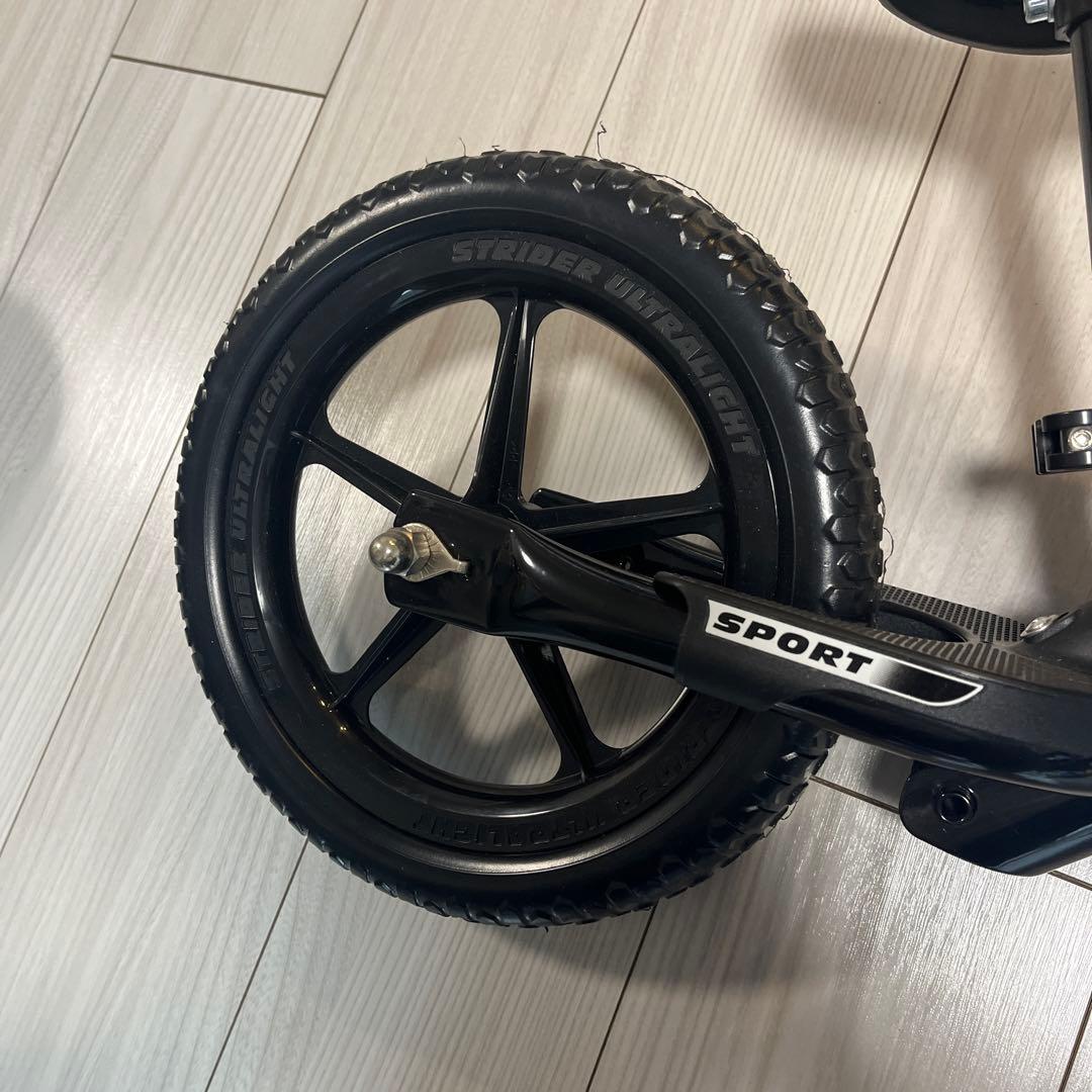 ストライダー スポーツモデル 正規品 ブラック 1歳半〜5歳 説明書付