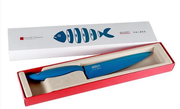 【新品・未使用】きまぐれクック 包丁 きまぐれブルー Bセット かねこ道具店