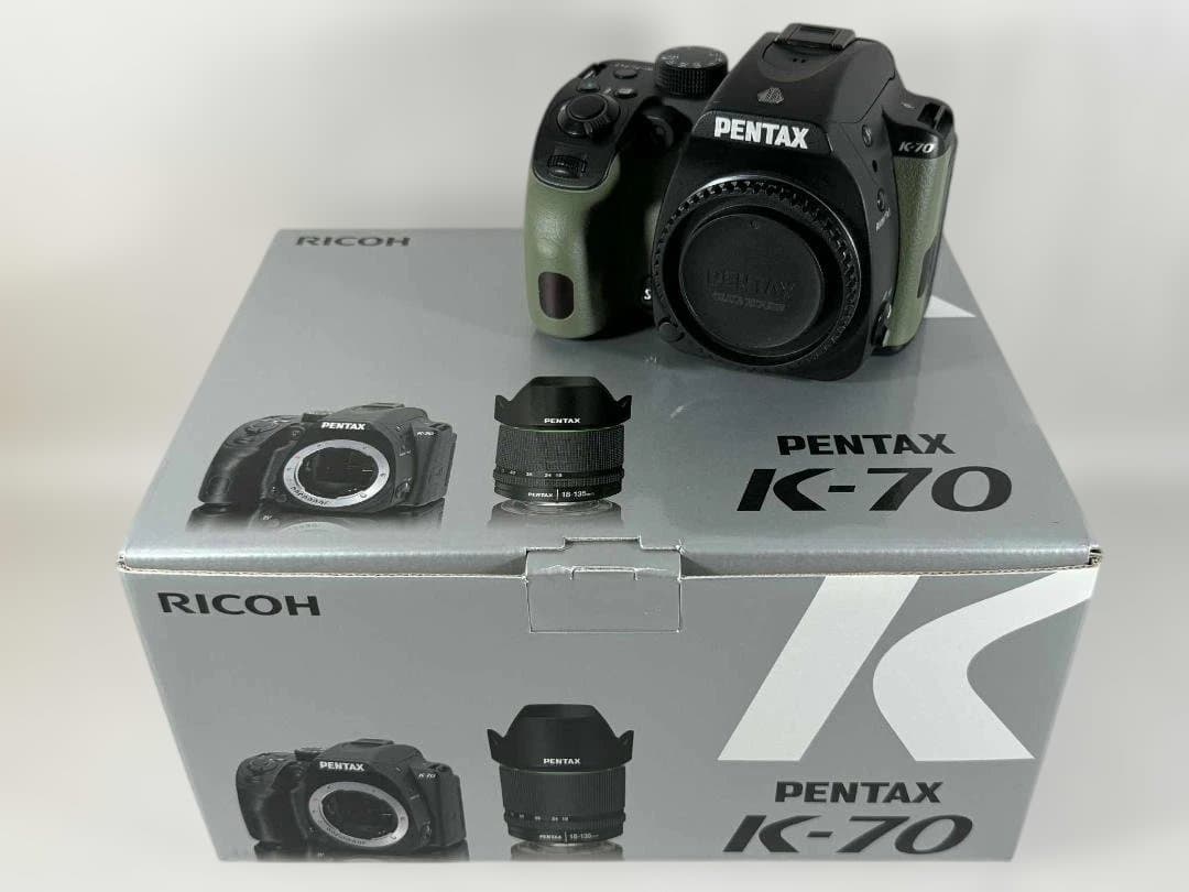 【極美品】PENTAX K-70 アイビー CLUB HOUSEモデル グリーン