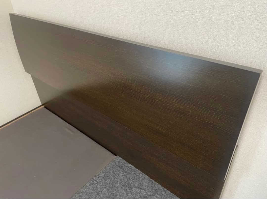 Simmons シモンズ セミダブルベッドフレーム ダークブラウン定価12万円程