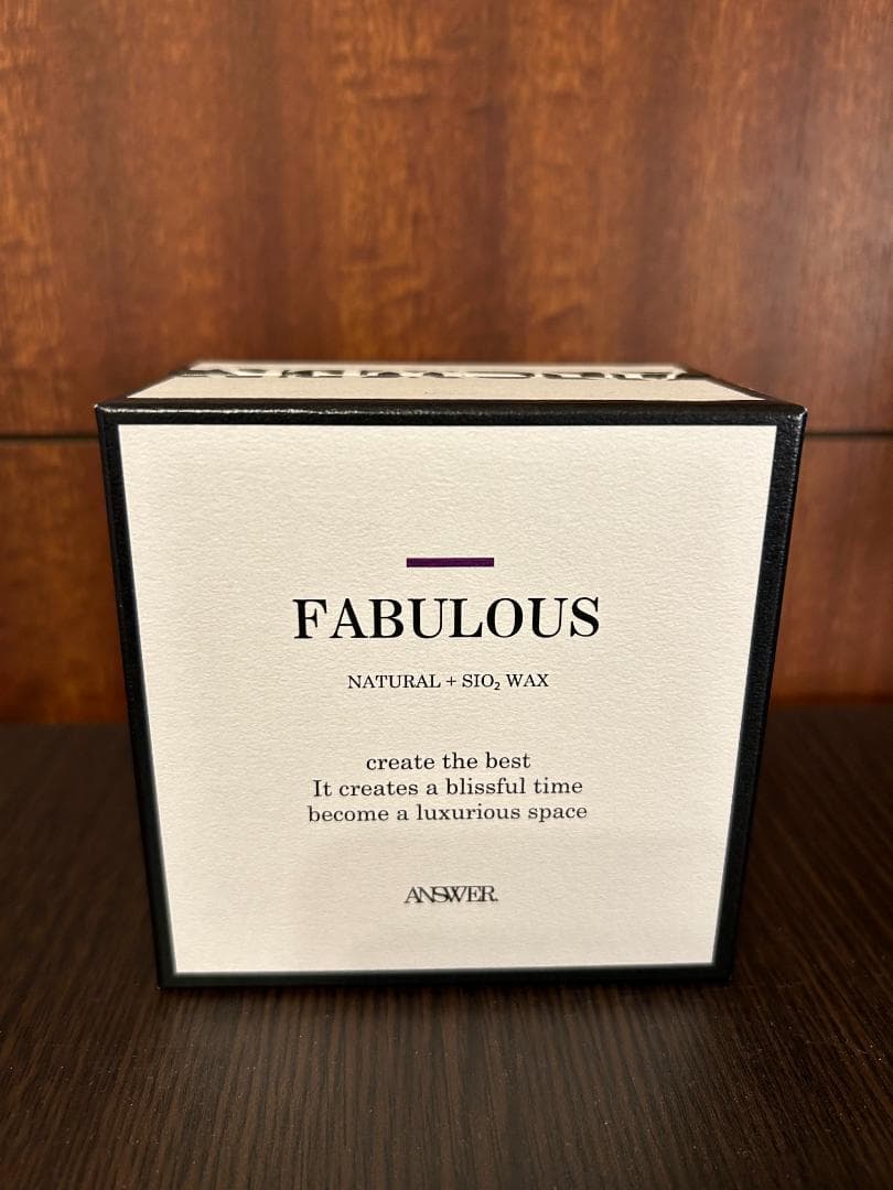 JMPTA　ANSWER【 FABULOUS 200g 】