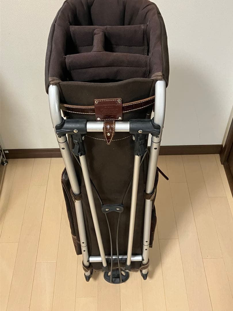 【ほぼ未使用•廃盤品】木の庄帆布　フレームウォーカー　キャディバッグ