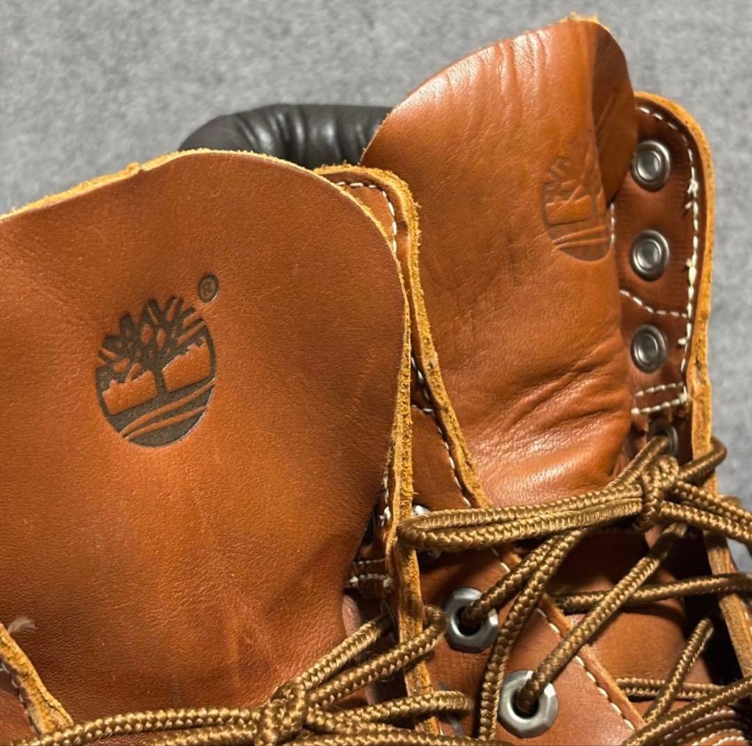 極美品　ティンバーランド　6インチプレミアムブーツ　本革　ブラウン　2122