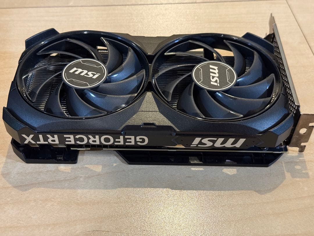 グラフィックボード・グラボ・ビデオカード MSI GEFORCE RTX 4060Ti VENTUS BLACK OC