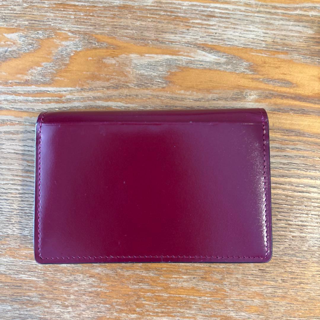 Vivienne ヴィヴィアンウエストウッド　名刺入れ　カードケース　ワイン