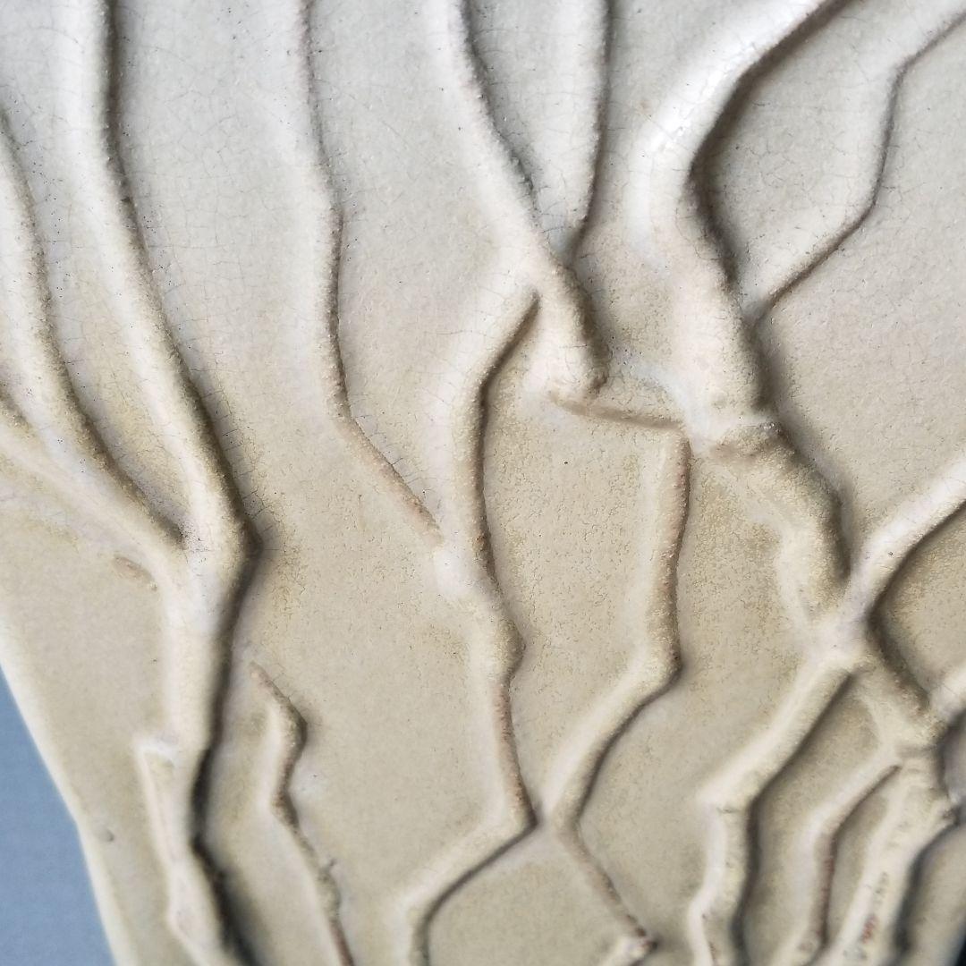 信楽焼傘立て  正角波 高さ４５cm